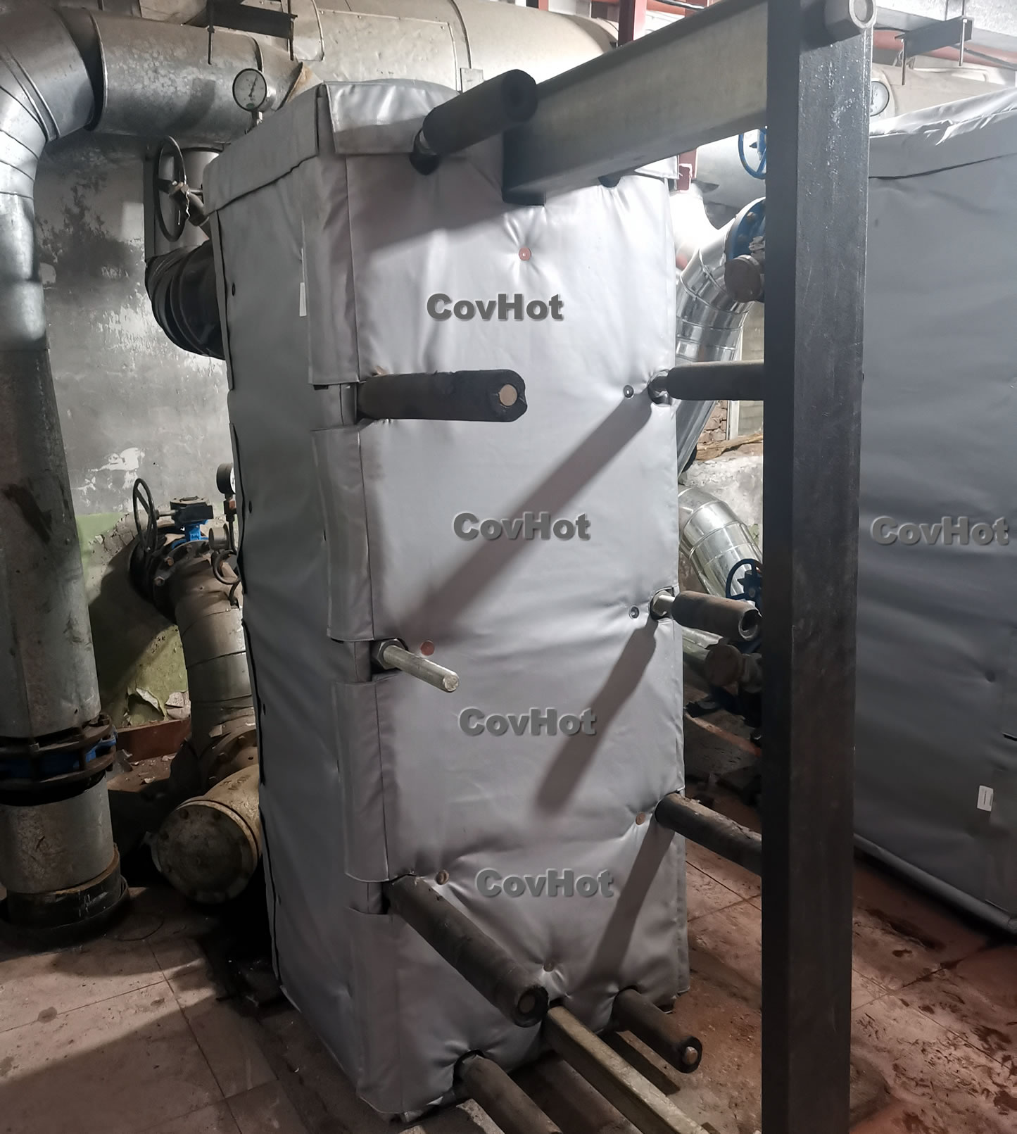 可拆卸板式<a href=http://www.z833.cn/e/tags/?tagname=%E6%8D%A2%E7%83%AD%E5%99%A8%E4%BF%9D%E6%B8%A9 target=_blank class=infotextkey>換熱器保溫</a>套