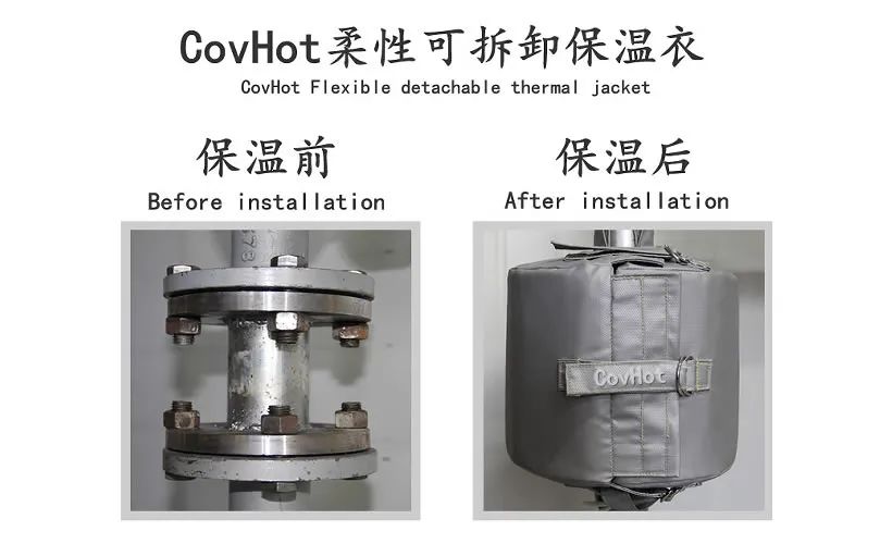 COVHOT?柔性可拆卸式<a href=http://www.z833.cn/e/tags/?tagname=%E4%BF%9D%E6%B8%A9%E8%A1%A3 target=_blank class=infotextkey>保溫衣</a>,蒸汽系統節能,節能保溫