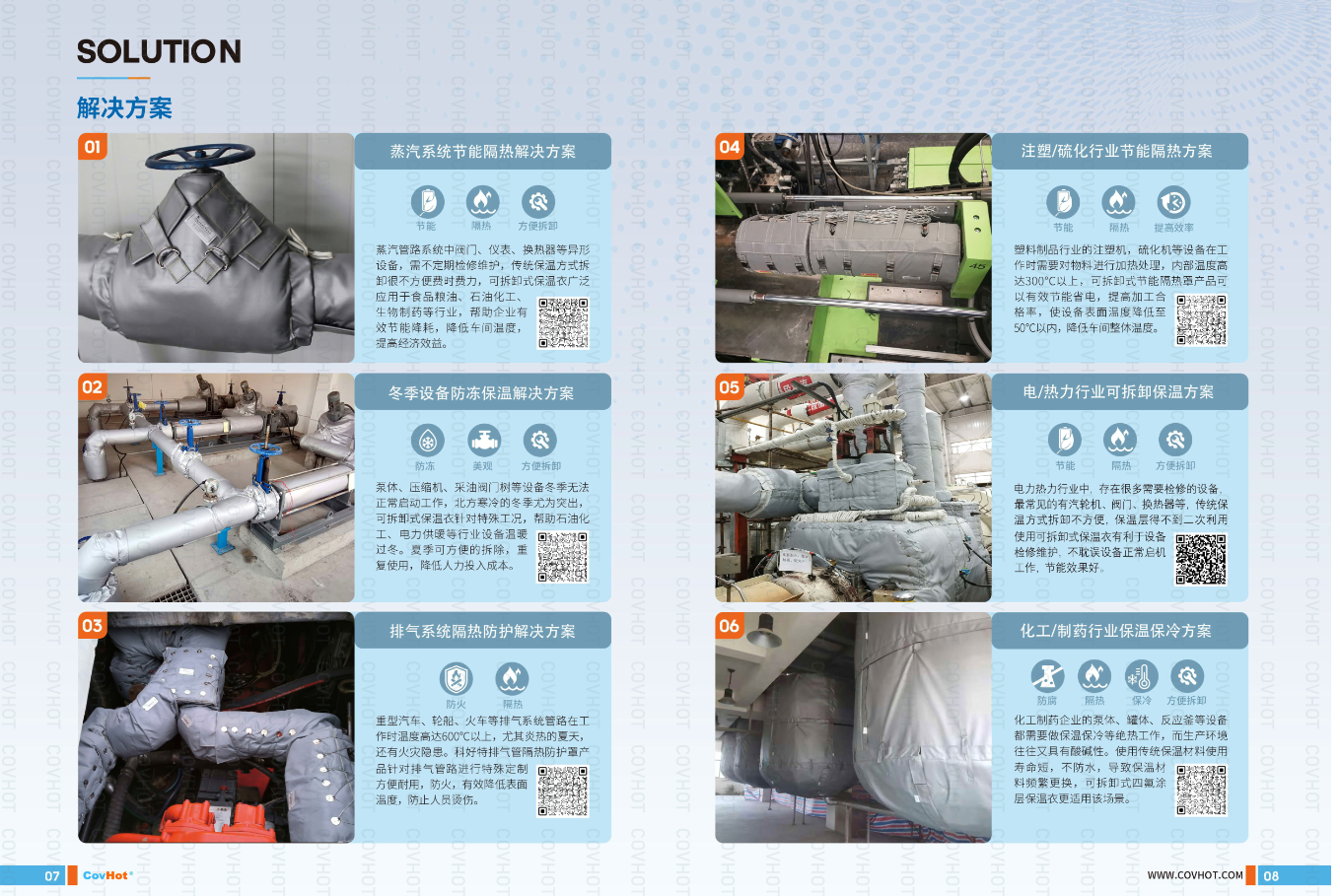 解決方案|工業高溫設備及工況，可拆卸保溫絕熱分析